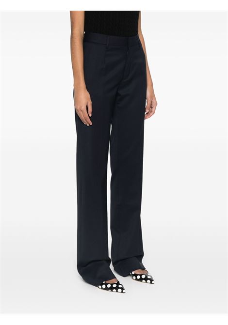 Navy blue straight-leg trousers Alessandra rich - women ALESSANDRA RICH | FABX3300F44941844